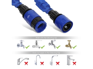 Разтегателен градински маркуч MAGIC HOSE с удължаване