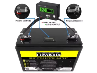 Тягов Акумулатор LiitoKala 12V 120Ah LifePo4