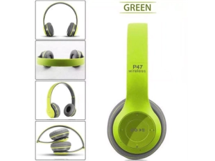 Безжични блутут слушалки OPEN P47 Зелен