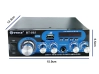 Домашен блутут аудио усилвател BT-502 - USB,FM,TFT,BLT, 2x30W, 220VAC - снимка 3