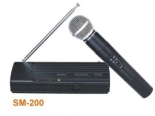 Професионален безжичен микрофон WVNGR SM-200