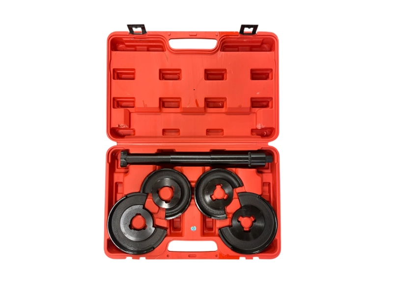 Комплект преса / скоби за монтаж и демонтаж на пружини 5 части / За Mercedes Комплект преса / скоби за монтаж и демонтаж на пружини 5 части / За Mercedes - KraftRoyal 3015-5