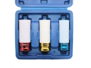 Комплект ударни вложки 3бр 1/2 CR-MO 17 мм, 19 мм, 21 мм