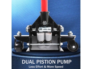 Нископрофилен крик KraftRoyal 4 тона крокодил с две помпи 