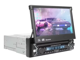 Радио мултимедия с изскачащ дисплей Android 15 MOSFET 50Wx4  7 инч