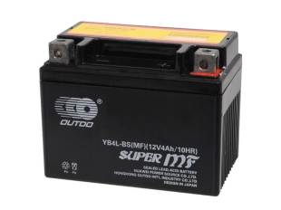 Акумулатор стартов YB4L-BS(MF) 12V 4Ah 10hr десен +