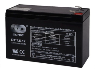 Тягов акумулатор 12V 7.5Ah, OT7.5 -12 UPS Тягов акумулатор 12V 7.5Ah, OT7.5 -12 UPS - подобен продукт