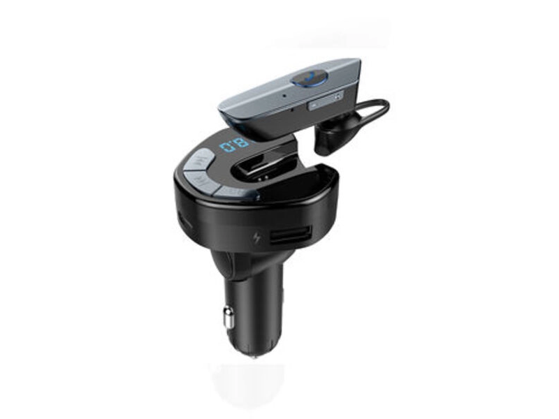 Wireless трансмитер с hands-free слушалка V8 Wireless трансмитер с hands-free слушалка V8 - 18988