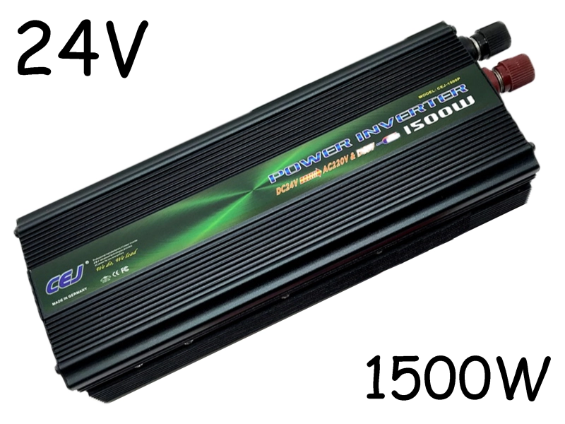 Инвертор на напрежение CEJ 1500P 24V - 220V - 1500W Инвертор на напрежение CEJ 1500P 24V - 220V - 1500W - CEJ 1630