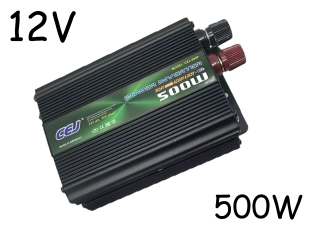 Инвертор на напрежение CEJ 500P 12V - 220V - 500W Инвертор на напрежение CEJ 500P 12V - 220V - 500W - подобен продукт