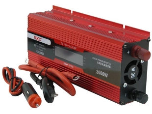 Инвертор на напрежение с дисплей UKC KC-2000D 12V - 220V 2000W 