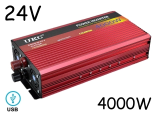 Инвертор на напрежение UKC 4000W 24V - 220V Инвертор на напрежение UKC 4000W 24V - 220V - подобен продукт