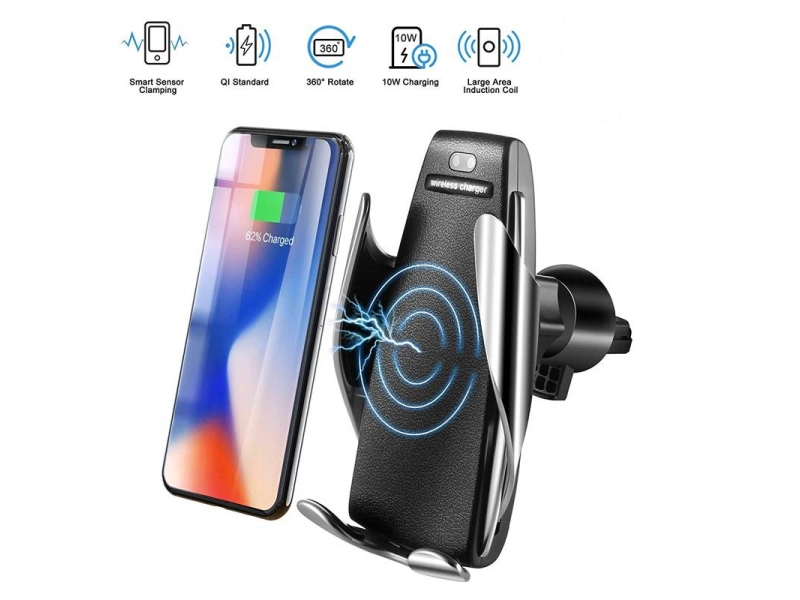 Стойка за кола, Безжично зарядно устройство – Smart Sensor S5 Стойка за кола, Безжично зарядно устройство – Smart Sensor S5 - 1449