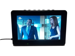 Преносим портативен цифров телевизор PERFECT TV 7 инча, 12v / 220v