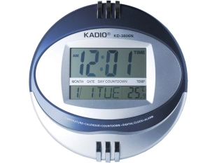 Голям настолен стенен цифров часовник KADIO KD-3806N Голям настолен стенен цифров часовник KADIO KD-3806N - подобен продукт