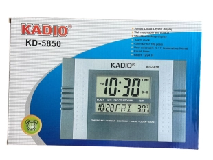 Голям настолен стенен цифров часовник KADIO KD-5850