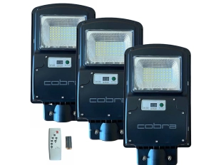 3бр. УЛИЧНА СОЛАРНА ЛАМПА JMK COBRA 125W 3бр. УЛИЧНА СОЛАРНА ЛАМПА JMK COBRA 125W - подобен продукт