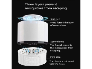 Електрическа LED Лампа с Мощност 5W Против Комари