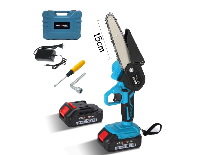 Мини акумулаторна резачка 15см KraftRoyal 36V 8AH Мини акумулаторна резачка 15см KraftRoyal 36V 8AH - KraftRoyal 1615