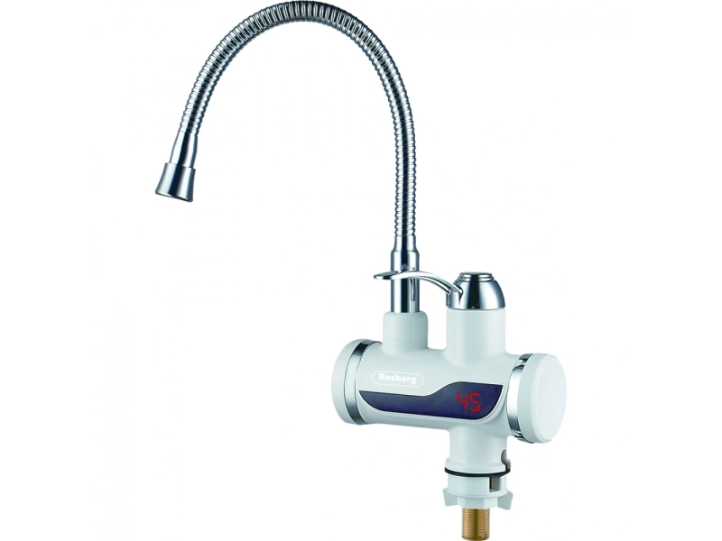 Нагревател за вода за плот с гъвкав чучур, 3000W, Бял Нагревател за вода за плот с гъвкав чучур, 3000W, Бял - 3028