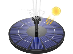 Соларен градински фонтан с 4 вида глави GY-8038 Соларен градински фонтан с 4 вида глави GY-8038 - подобен продукт