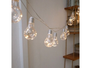 Гирлянд соларни крушки 10 броя с топла светлина Гирлянд соларни крушки 10 броя с топла светлина - подобен продукт