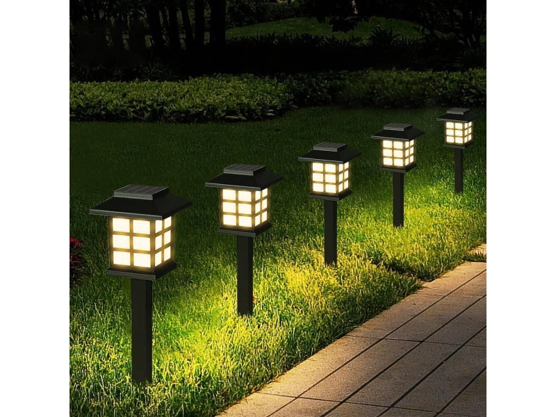 Комплект от 6 броя соларни LED лампи за двор и градина H-LED69 Комплект от 6 броя соларни LED лампи за двор и градина H-LED69 - 1781