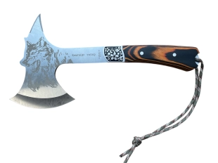 Брадва вълк - инструмент за оцеляване с калъф