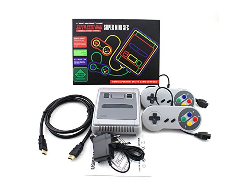 Super MINI SFC конзола с 621 телевизионни игри и HDMI Super MINI SFC конзола с 621 телевизионни игри и HDMI - 19153