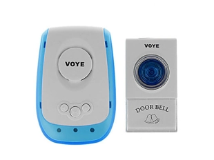 Безжичен звънец VOYE V009A с един бутон и един приемник Безжичен звънец VOYE V009A с един бутон и един приемник - подобен продукт