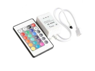 5м. Диодна лента с контролер RGВ - ЧЕРВЕНО, ЗЕЛЕНО, СИНЬО