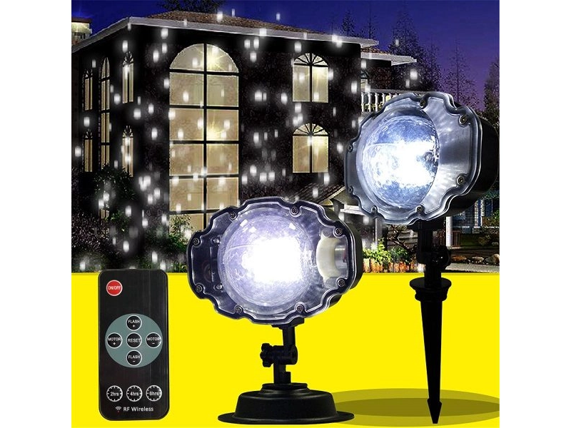 Snow Flower – диско лампа със снежинки за украса Snow Flower – диско лампа със снежинки за украса - CREE Lights 1519