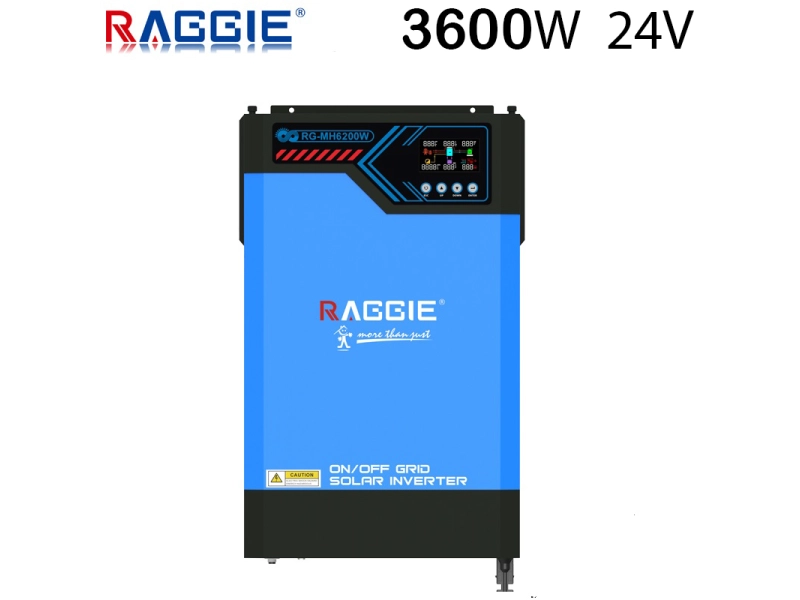 Соларен хибриден монофазен инвертор RG-MH3600W 24V 3.6kW - Raggie 1822