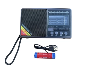 Портативно радио JOC H10BT- Bluetooth, FM радио, МP3 плеър, USB и SD card