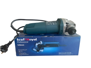 Ъглошлайф 125мм 1200W KraftRoyal с регулация на оборотите