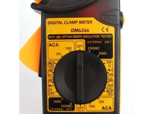 Цифров мултиметър DM6266 тип амперклещи