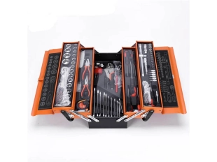 Сгъваем метален куфар с инструменти 86 части KraftRoyal