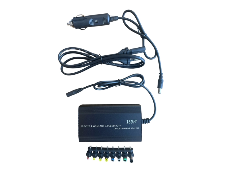 Универсално зарядно за лаптоп 150w Универсално зарядно за лаптоп 150w - i-JMB 1356-150
