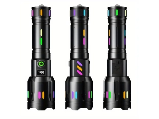 LED тактически алуминиев фенер X-BAL G BL-621-TG  -18 см.