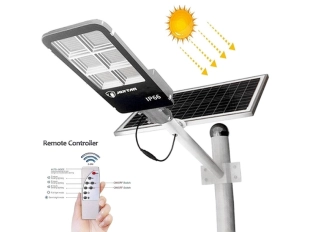 Улична соларна лампа с панел и стойка JORTAN 1800W Улична соларна лампа с панел и стойка JORTAN 1800W - подобен продукт