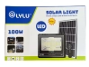 LED прожектор със соларен панел 100W за градинско осветление - 3 LED прожектор със соларен панел 100W за градинско осветление - снимка 3