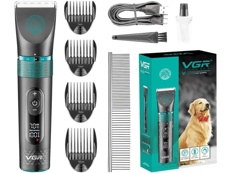 Подстригваща машинка за домашни любимци VGR V-209 Подстригваща машинка за домашни любимци VGR V-209 - VGR 3070