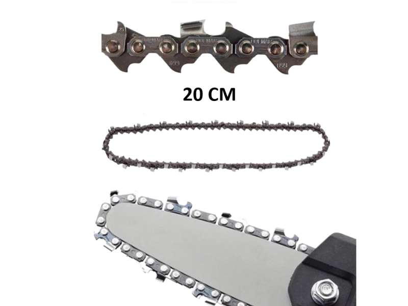 Универсална Верига 8" 20 см., 1/4" за Акумулаторни Триони/Резачки за Дърва Универсална Верига 8" 20 см., 1/4" за Акумулаторни Триони/Резачки за Дърва - 1866-20
