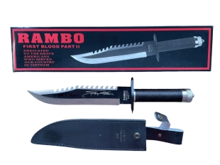 Ловен нож Rambo 2, First Blood, колекционно издание, 40 см