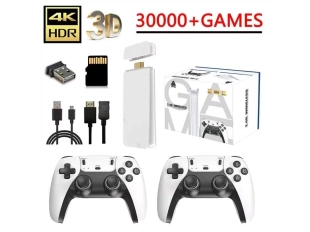 Ретро Игрова Конзола Game Stick М15 4K с 30,000 Вградени Игри и Безжични Джойстици Ретро Игрова Конзола Game Stick М15 4K с 30,000 Вградени Игри и Безжични Джойстици - подобен продукт