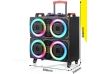 Караоке светеща тонколона WVNGR-8888с 4x8 инча - 5 Караоке светеща тонколона WVNGR-8888с 4x8 инча WVNGR - снимка 5
