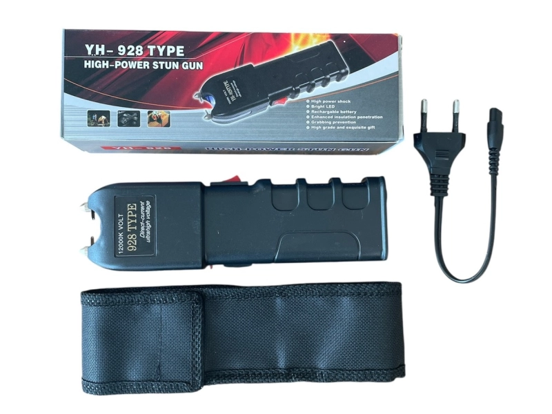 Електрошок с LED фенер YH-928 за самоотбрана Електрошок с LED фенер YH-928 за самоотбрана - CREE Lights 3210