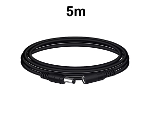 Удължителен захранващ кабел за камери 12V - 5м