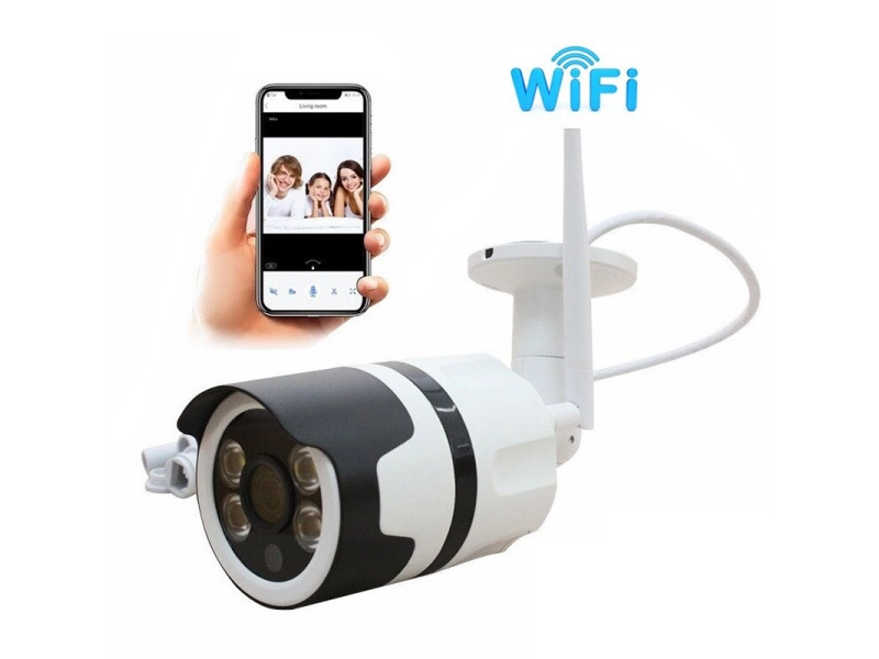 LYLU WIFI Камера за външен монтаж с 4 диода, нощно виждане Full HD LYLU WIFI Камера за външен монтаж с 4 диода, нощно виждане Full HD - LYLU 1699