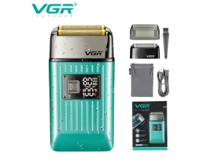 Безжична акумулаторна самобръсначка VGR V-357 с LED дисплей